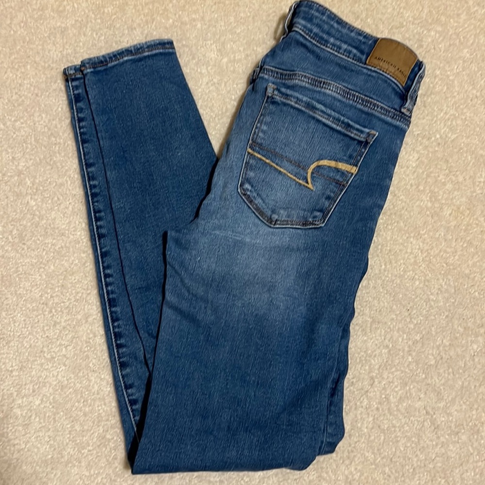American Eagle Next Level Stretch High Rise Jeggings Jeans